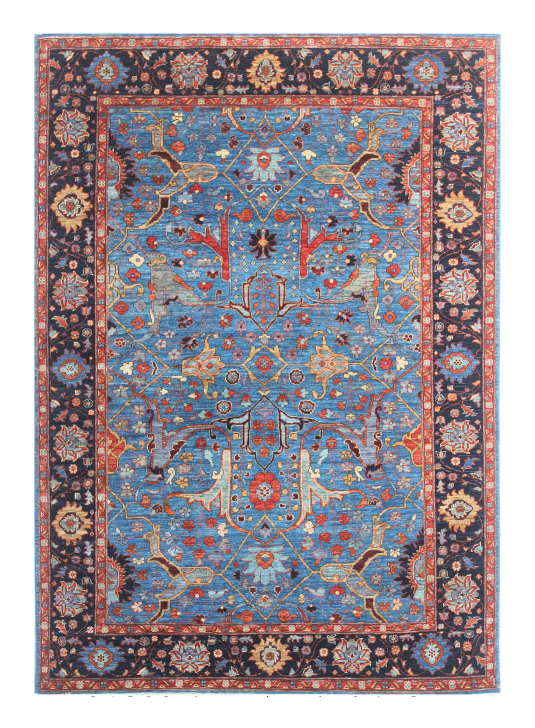 Hand Knotted Afghani Aryana Area Rug > Design# CCFOR231105 > Size: 6'-1" x 8'-7"