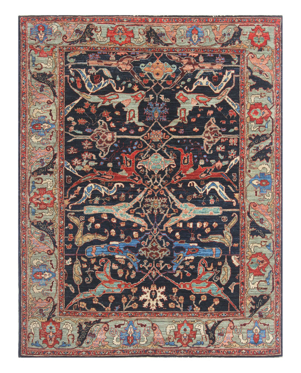 Hand Knotted Afghani Aryana Area Rug > Design# CCFOR231117 > Size: 5'-1" x 6'-6"
