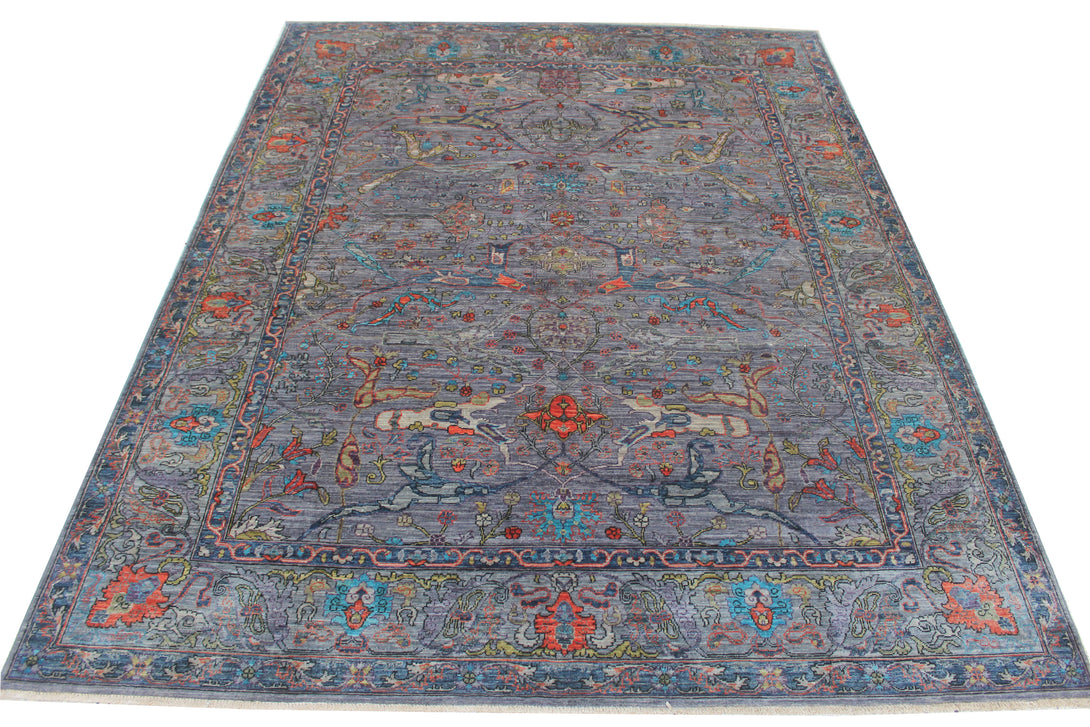 Hand Knotted Afghani Aryana Area Rug > Design# CCFOR231125 > Size: 8'-0" x 10'-3"
