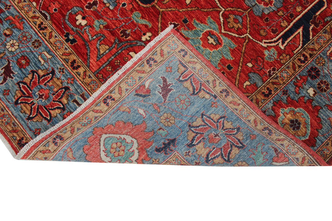 Hand Knotted Afghani Aryana Area Rug > Design# CCFOR231126 > Size: 8'-1" x 10'-3"