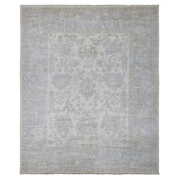 Hand Knotted Afghani Oushak Area Rug > Design# CCRAC23035 > Size: 8'-1" x 9'-8"