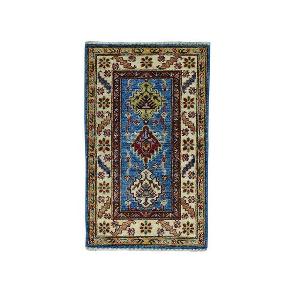 Handmade Kazak Rectangle Rug > Design# SH50913 > Size: 2'-0" x 3'-6" [ONLINE ONLY]