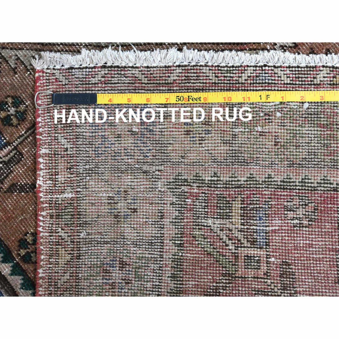 Hand Knotted Vintage Runner > Design# CCSR61001 > Size: 3'-1" x 10'-9"