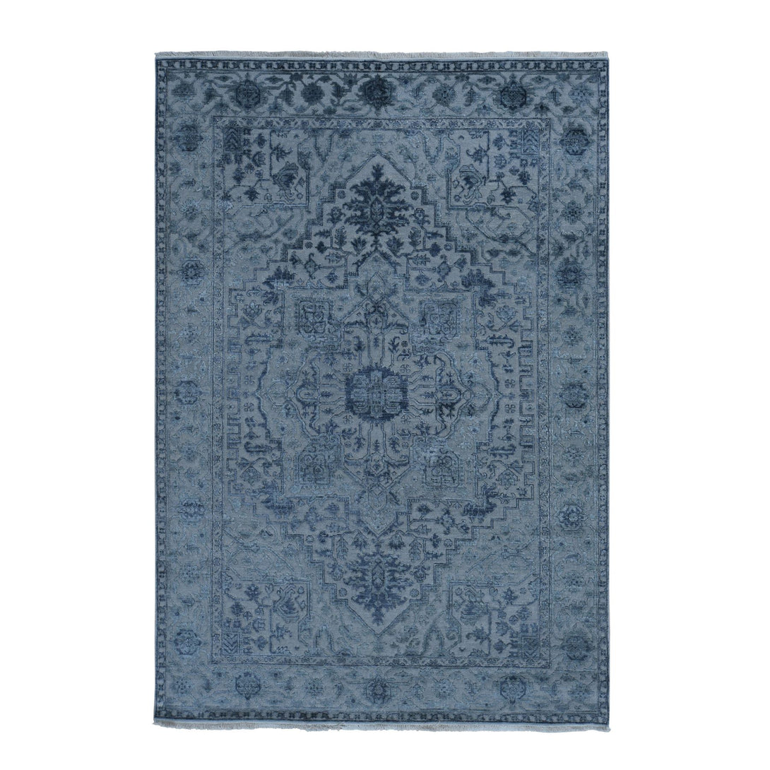 Hand Knotted  Rectangle Area Rug > Design# CCSR78049 > Size: 6'-0" x 9'-2"