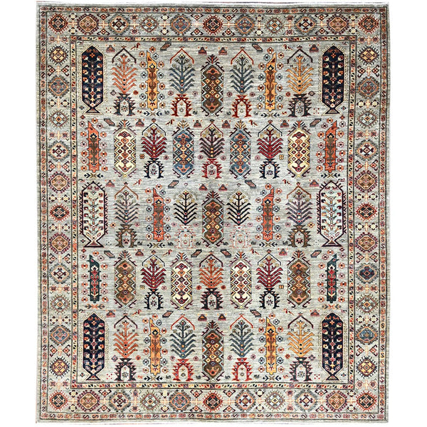 Hand Knotted  Rectangle Area Rug > Design# CCSR86263 > Size: 8'-3" x 9'-10"