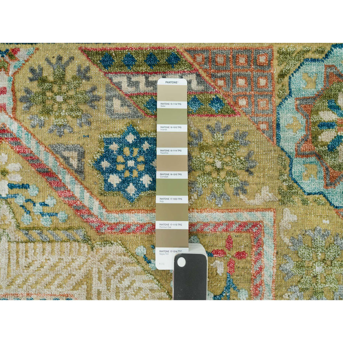 Hand Knotted  Rectangle Area Rug > Design# CCSR90227 > Size: 6'-3" x 9'-1"