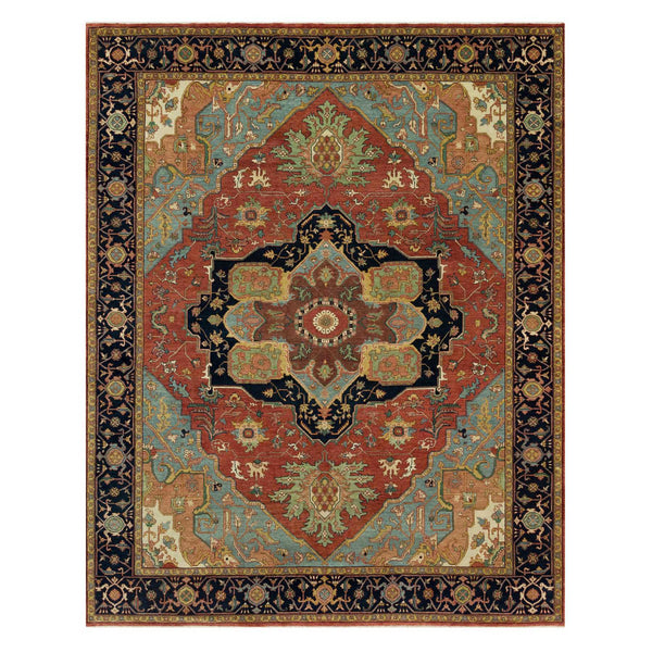 Hand Knotted  Rectangle Area Rug > Design# CCSR90294 > Size: 8'-0" x 10'-1"