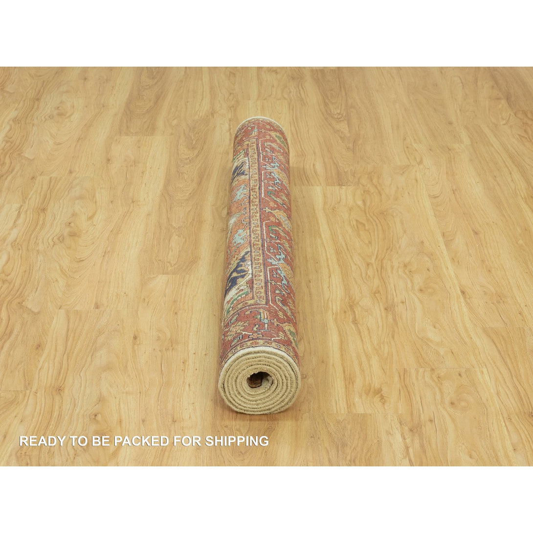 Hand Knotted  Rectangle Area Rug > Design# CCSR90655 > Size: 4'-9" x 6'-10"