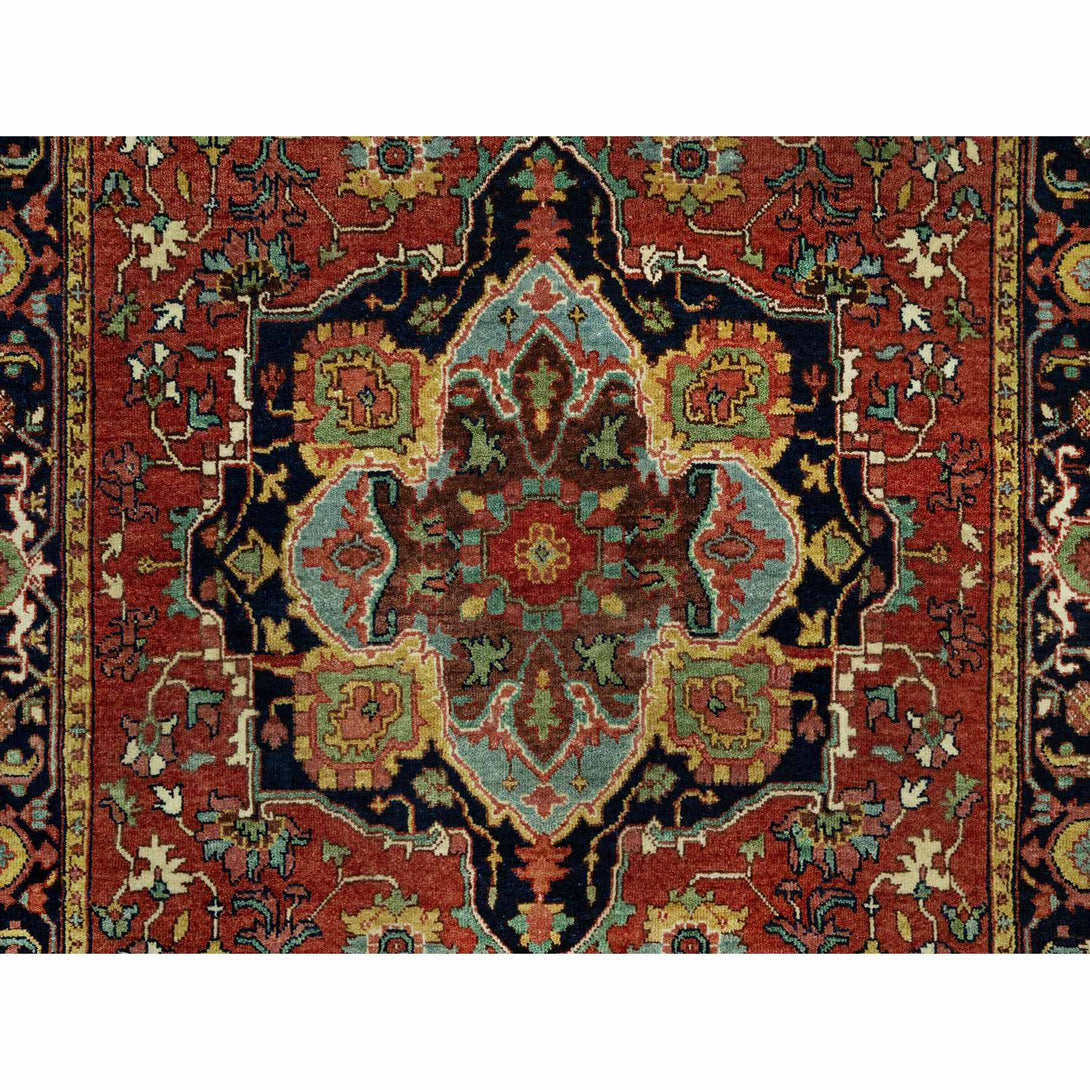 Hand Knotted  Rectangle Runner > Design# CCSR90663 > Size: 4'-1" x 12'-0"