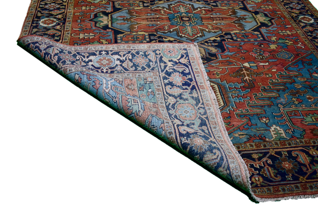 Handmade Persian Heriz Design Wool Rugs Z3086 on sale at Carpet Culture ...