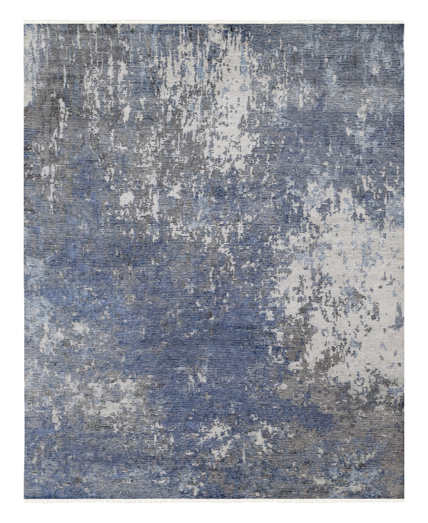 Hand Knotted Modern Area Rug > Design# CC202309 > Size: 8'-3" x 9'-10"