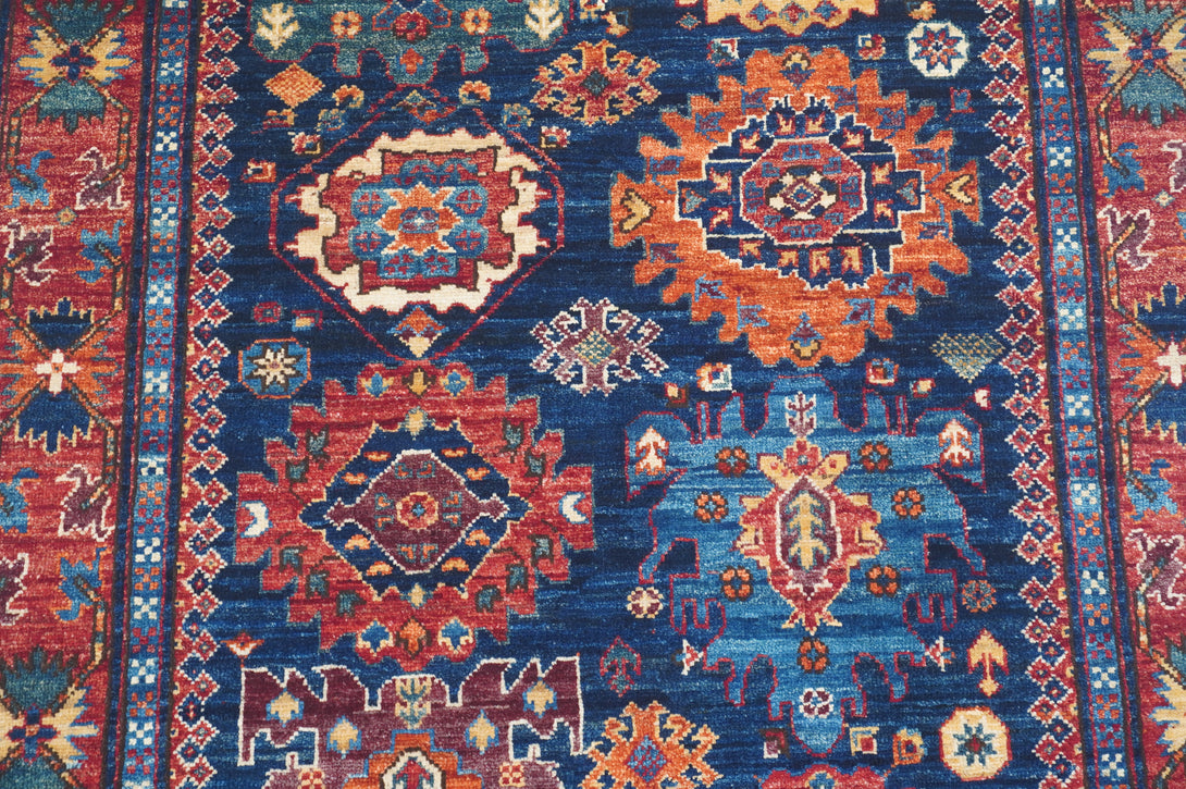 Hand Knotted Afghani Fine Aryana Area Rug > Design# CCATR111120 > Size: 3'-10" x 6'-1"