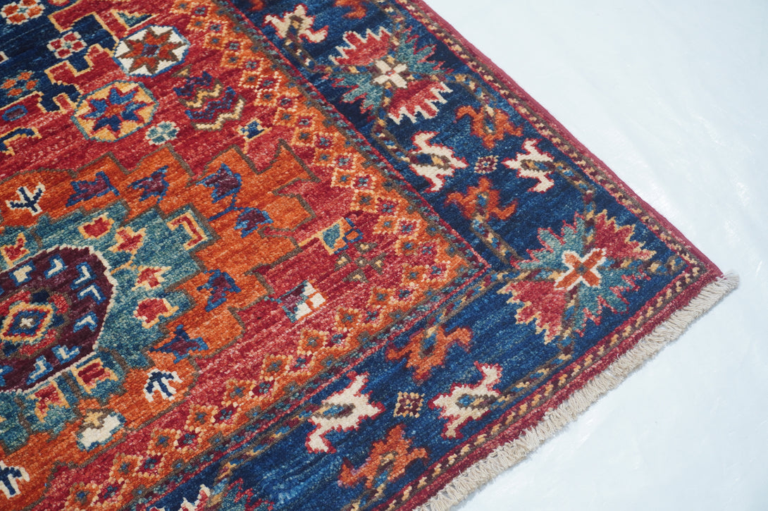 Hand Knotted Afghani Fine Aryana Runner > Design# CCATR111822 > Size: 3'-2" x 9'-8"