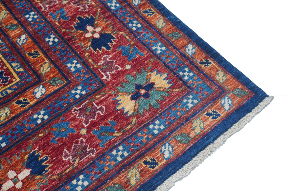 Hand Knotted Afghani Fine Aryana Area Rug > Design# CCATR114575 > Size: 8'-10" x 11'-9"
