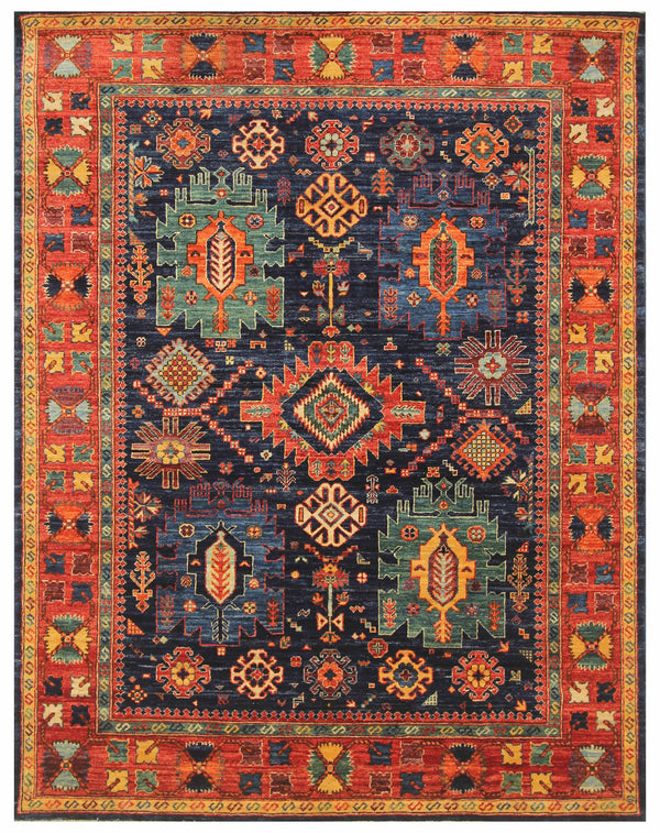Hand Knotted Afghani Fine Aryana Area Rug > Design# CCATR114973 > Size: 5'-0" x 6'-6"
