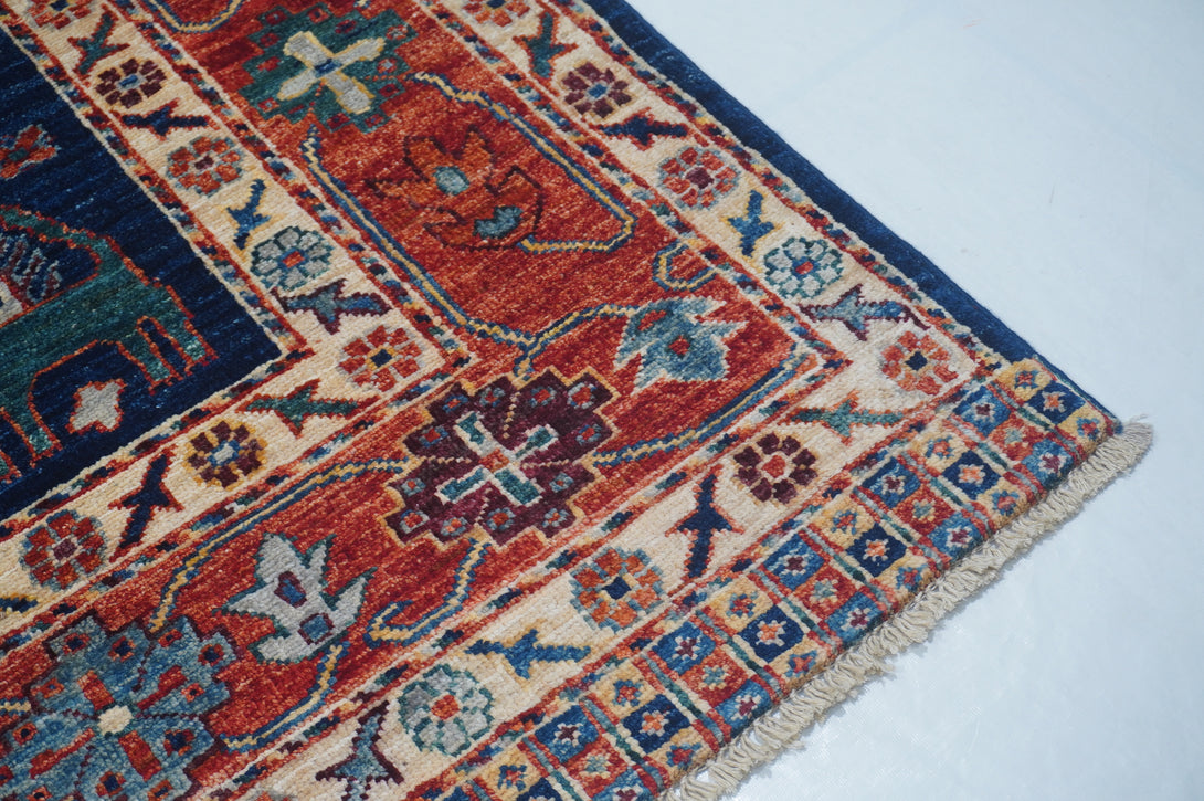 Hand Knotted Afghani Fine Aryana Area Rug > Design# CCATR115749 > Size: 9'-0" x 12'-1"