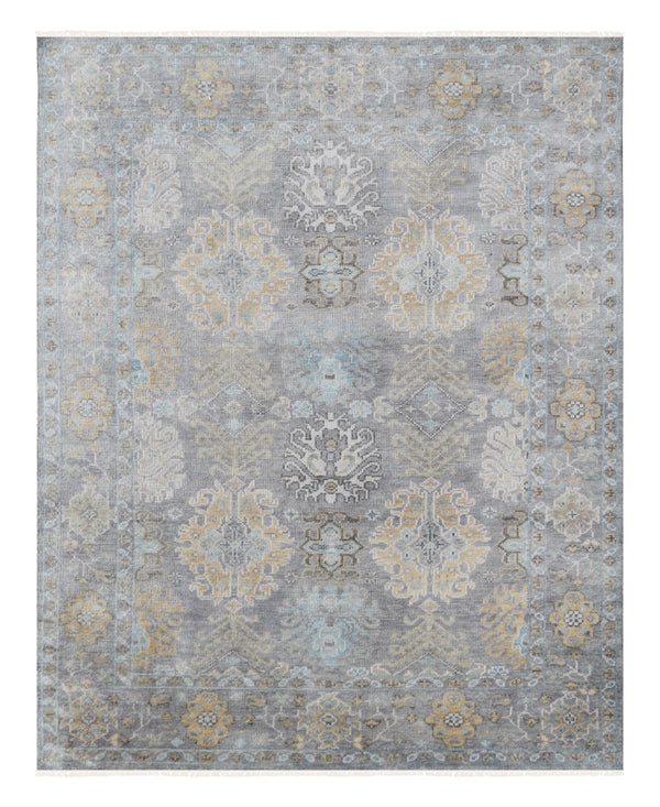 Hand Knotted Decorative Area Rug > Design# CC202306 > Size: 7'-10" x 9'-10"