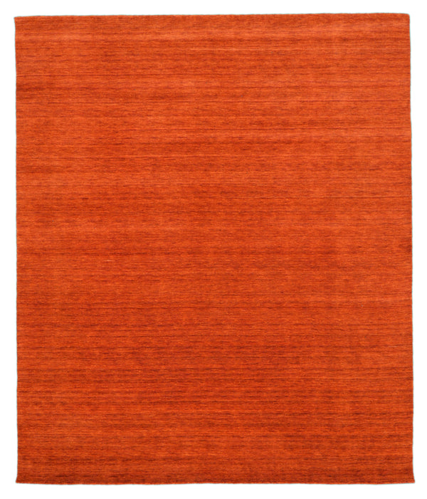 New Handmade Modern Lori Rug - Orange Color - 8' x 10' / 9' x 12'