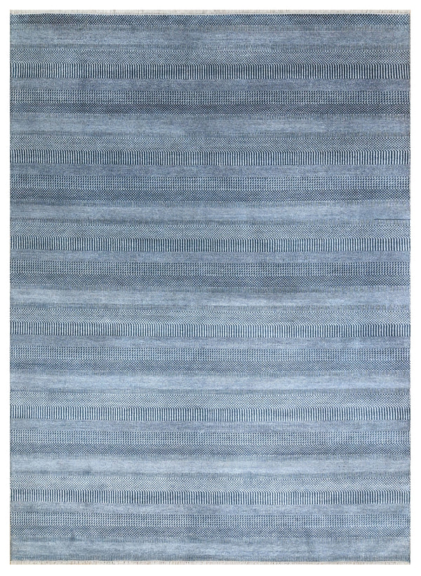 Hand Knotted Modern Area Rug > Design# 75637 > Size: 9'-0" x 12'-1"