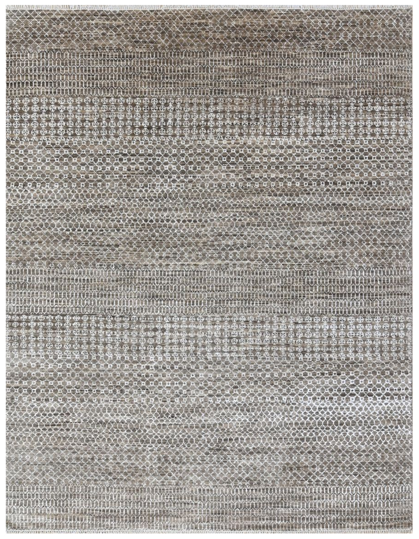 Hand Knotted Modern Area Rug > Design# 79670 > Size: 8'-0" x 10'-0"