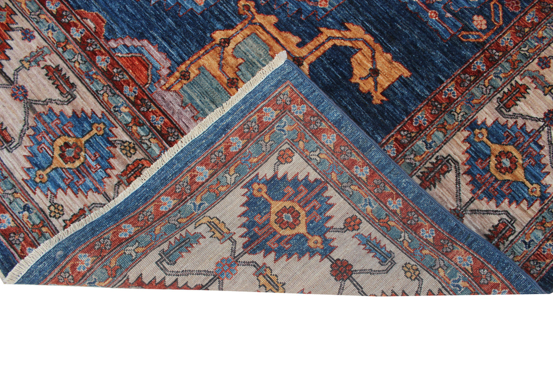 Hand Knotted Afghani Aryana Area Rug > Design# CCFOR231102 > Size: 8'-0" x 10'-1"