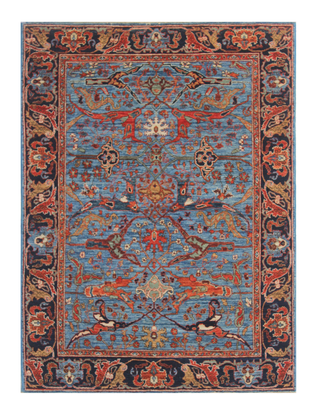 Hand Knotted Afghani Aryana Area Rug > Design# CCFOR231111 > Size: 4'-4" x 5'-11"