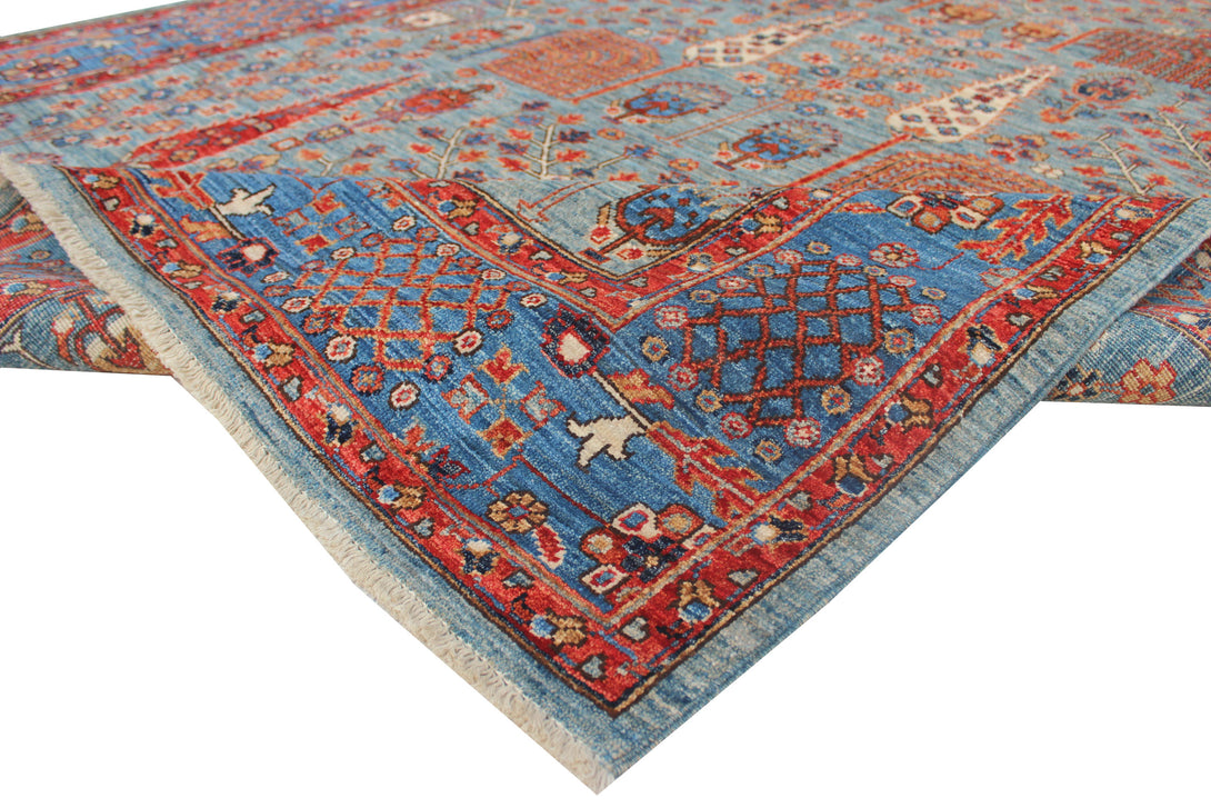Hand Knotted Afghani Aryana Area Rug > Design# CCFOR231114 > Size: 6'-1" x 9'-2"