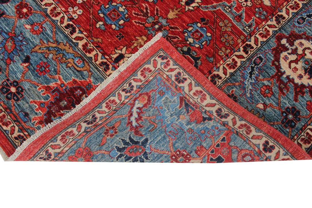 Hand Knotted Afghani Aryana Area Rug > Design# CCFOR231124 > Size: 8'-1" x 9'-11"
