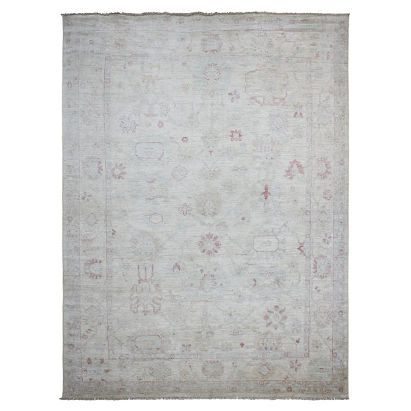 Hand Knotted Turkish Oushak Area Rug > Design# CCRAC23011 > Size: 8'-1" x 11'-11"