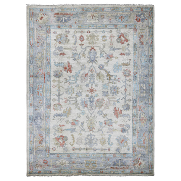 Hand Knotted Turkish Oushak Area Rug > Design# CCRAC23030 > Size: 5'-1" x 6'-9"