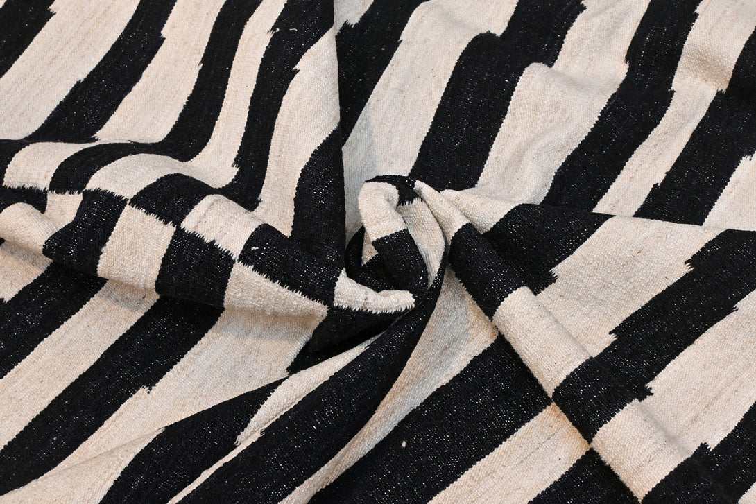 Hand Knotted Afghani Kilim Rug > Design# CCWC231104 > Size: 8'-4" x 9'-5"