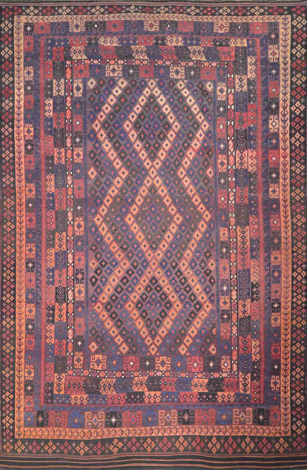 Afghani Vintage Kilim Rug CC0822