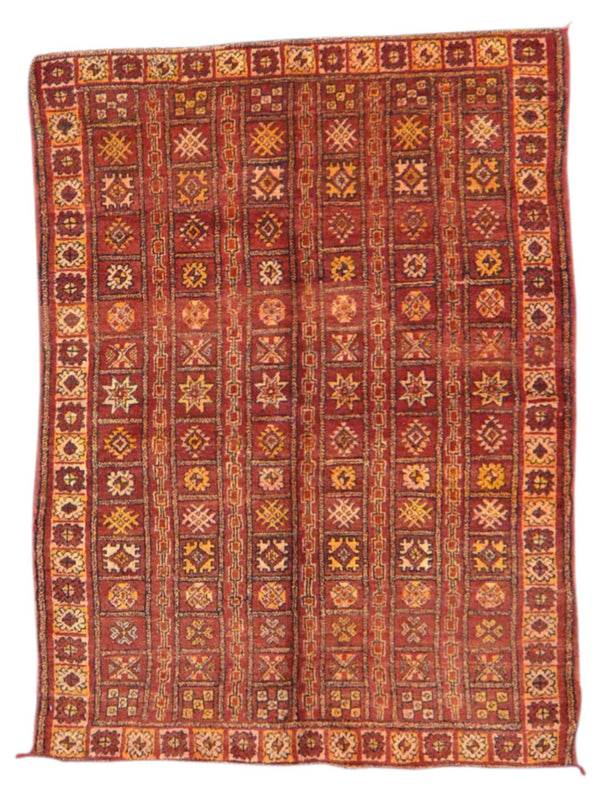 Vintage Moroccan Rug-c 2417-42