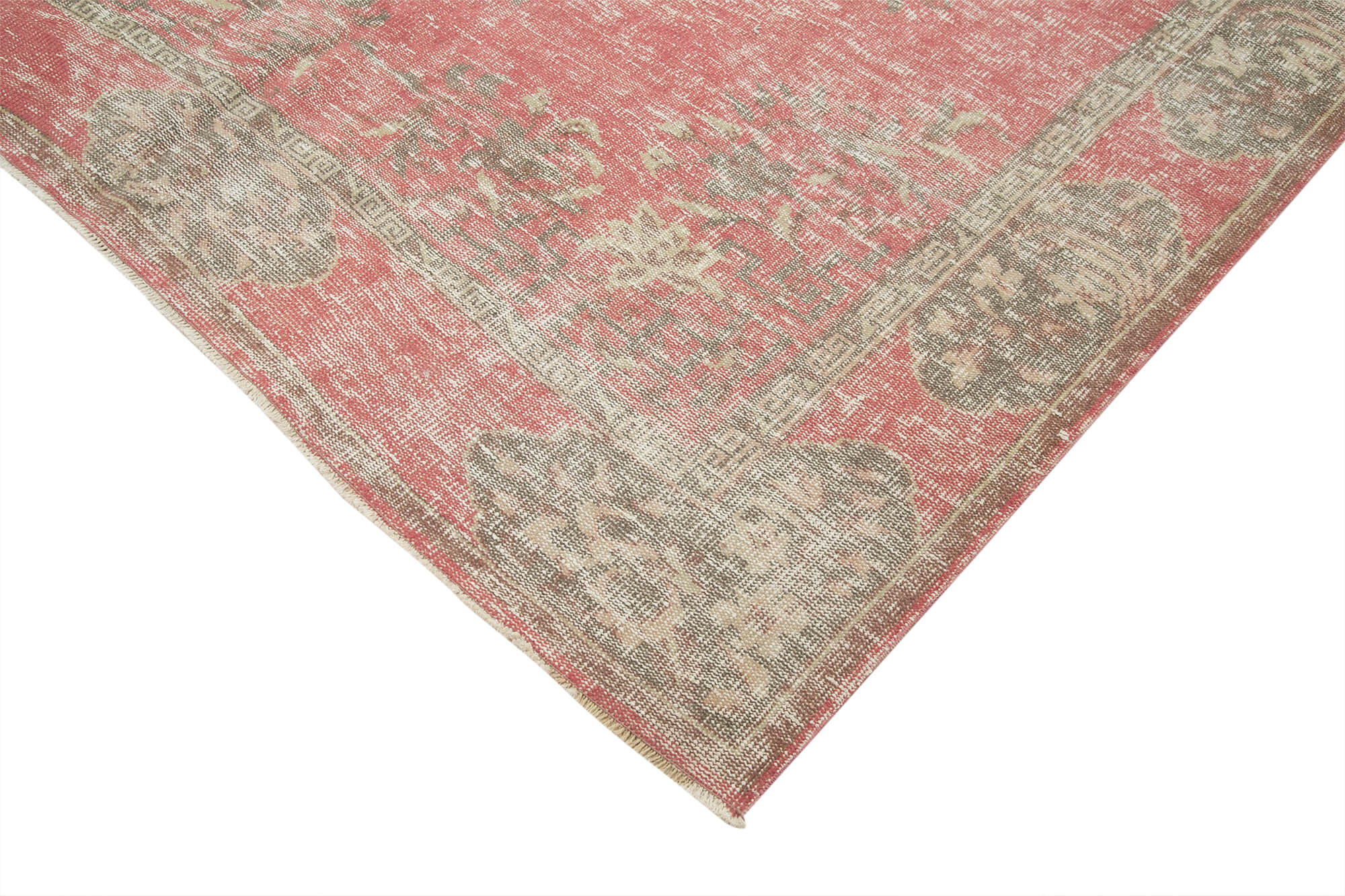 Hand Knotted Overdyed Area Rug > Design# AC.37902 > Size: 6'-3" x 9'-3"