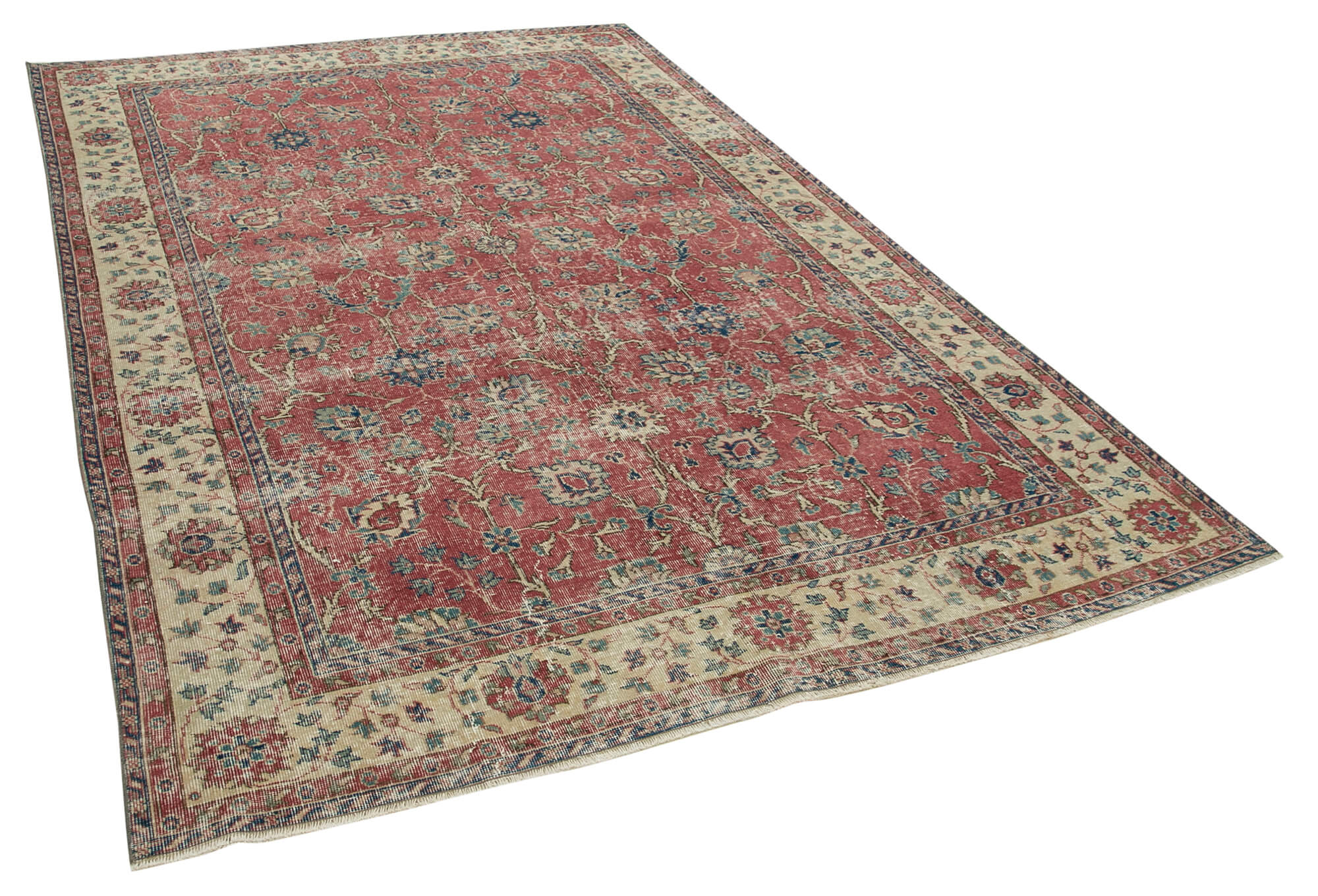 Hand Knotted Overdyed Area Rug > Design# AC.37904 > Size: 6'-7" x 10'-0"