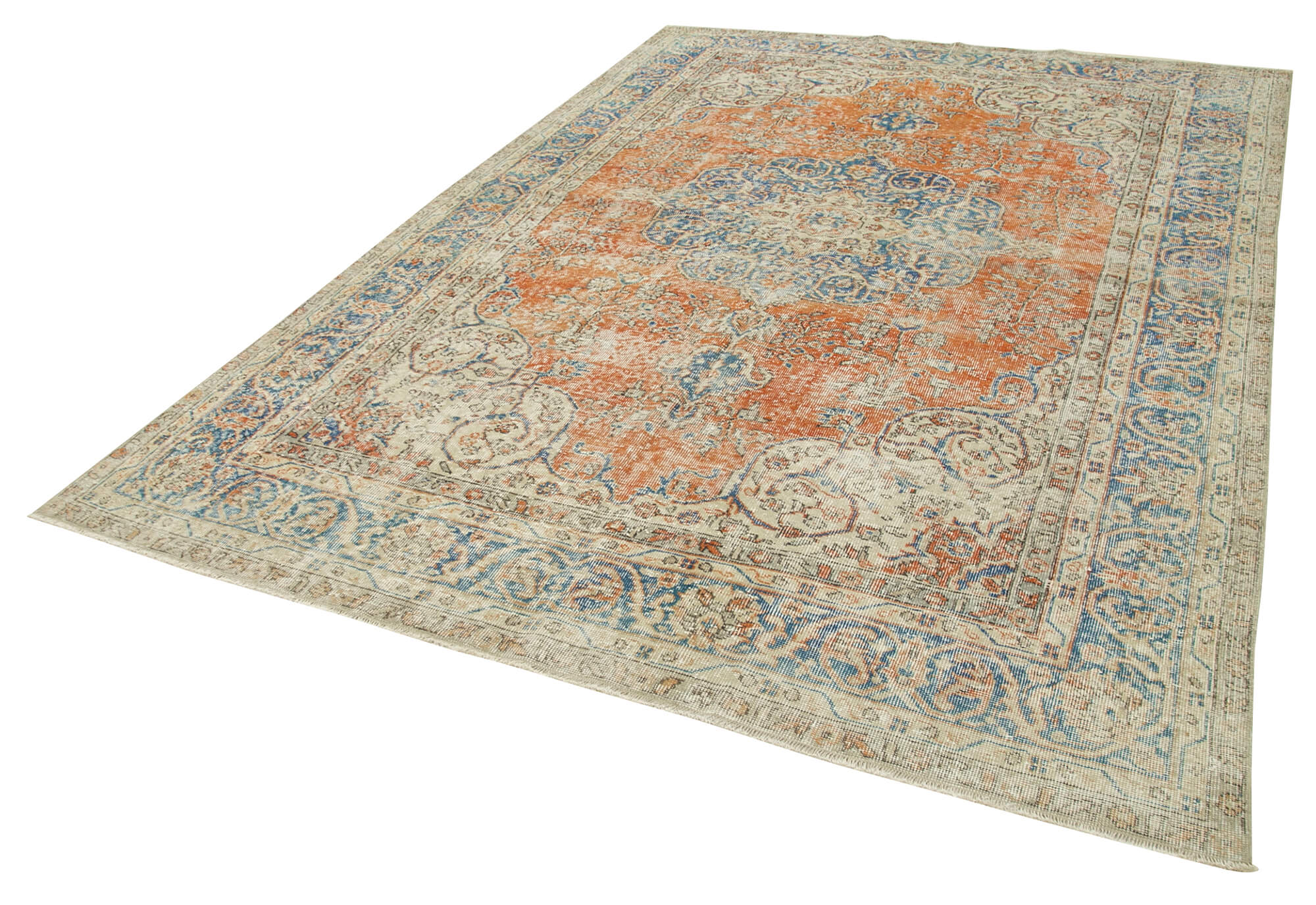 Hand Knotted Overdyed Area Rug > Design# AC.37911 > Size: 7'-0" x 10'-3"