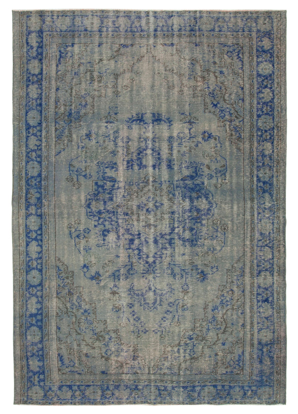 Handmade Overdyed Area Rug > Design# OL-AC-16923 > Size: 6'-11" x 10'-2", Carpet Culture Rugs, Handmade Rugs, NYC Rugs, New Rugs, Shop Rugs, Rug Store, Outlet Rugs, SoHo Rugs, Rugs in USA