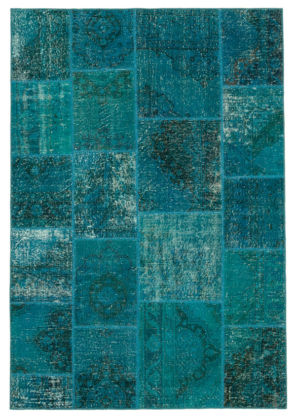 Handmade Patchwork Area Rug > Design# OL-AC-20157 > Size: 5'-5" x 7'-11", Carpet Culture Rugs, Handmade Rugs, NYC Rugs, New Rugs, Shop Rugs, Rug Store, Outlet Rugs, SoHo Rugs, Rugs in USA