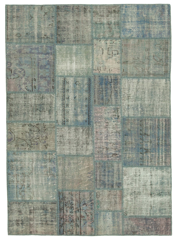 Handmade Patchwork Area Rug > Design# OL-AC-20171 > Size: 5'-9" x 8'-0", Carpet Culture Rugs, Handmade Rugs, NYC Rugs, New Rugs, Shop Rugs, Rug Store, Outlet Rugs, SoHo Rugs, Rugs in USA