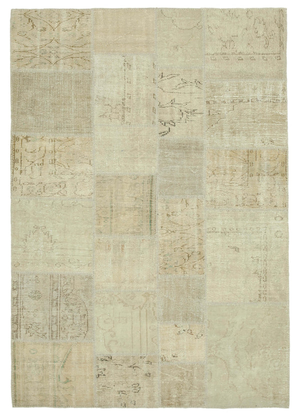 Handmade Patchwork Area Rug > Design# OL-AC-20201 > Size: 5'-9" x 8'-2", Carpet Culture Rugs, Handmade Rugs, NYC Rugs, New Rugs, Shop Rugs, Rug Store, Outlet Rugs, SoHo Rugs, Rugs in USA