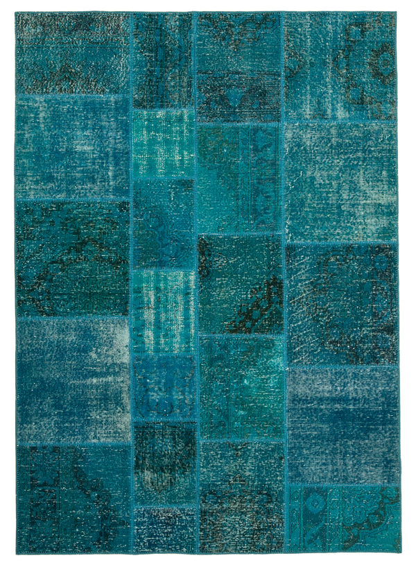 Handmade Patchwork Area Rug > Design# OL-AC-20230 > Size: 5'-7" x 7'-10", Carpet Culture Rugs, Handmade Rugs, NYC Rugs, New Rugs, Shop Rugs, Rug Store, Outlet Rugs, SoHo Rugs, Rugs in USA