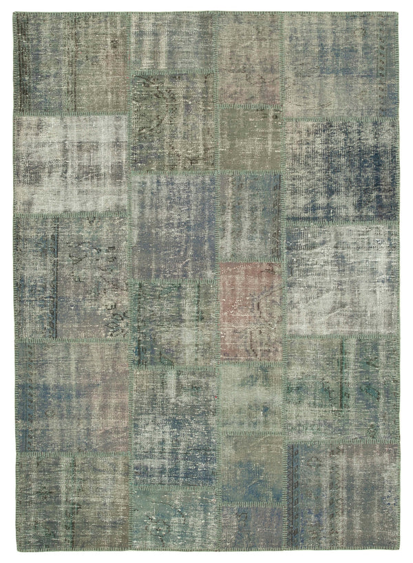 Handmade Patchwork Area Rug > Design# OL-AC-20241 > Size: 5'-9" x 8'-1", Carpet Culture Rugs, Handmade Rugs, NYC Rugs, New Rugs, Shop Rugs, Rug Store, Outlet Rugs, SoHo Rugs, Rugs in USA