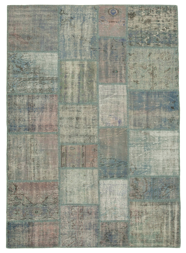 Handmade Patchwork Area Rug > Design# OL-AC-20289 > Size: 5'-10" x 8'-1", Carpet Culture Rugs, Handmade Rugs, NYC Rugs, New Rugs, Shop Rugs, Rug Store, Outlet Rugs, SoHo Rugs, Rugs in USA