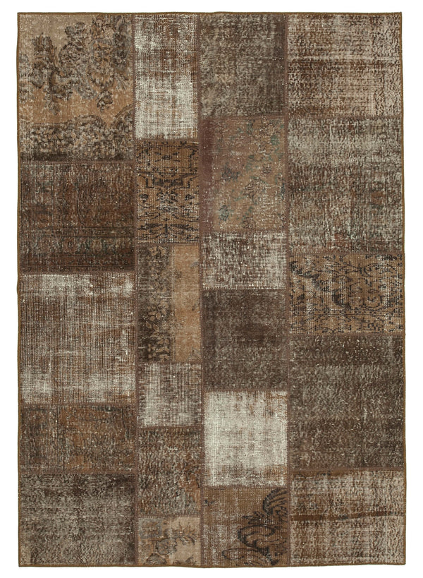 Handmade Patchwork Area Rug > Design# OL-AC-20904 > Size: 5'-7" x 7'-11", Carpet Culture Rugs, Handmade Rugs, NYC Rugs, New Rugs, Shop Rugs, Rug Store, Outlet Rugs, SoHo Rugs, Rugs in USA