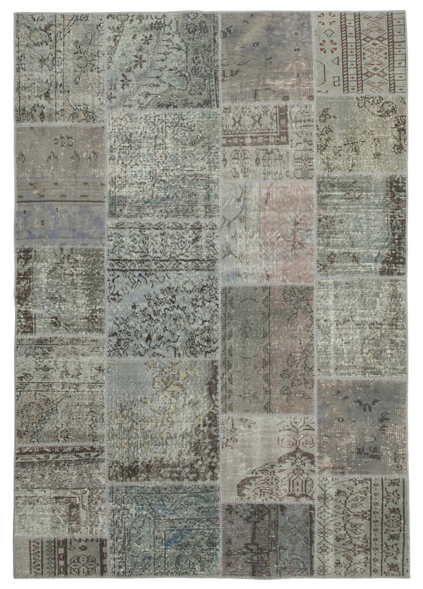 Handmade Patchwork Area Rug > Design# OL-AC-20916 > Size: 5'-8" x 8'-0", Carpet Culture Rugs, Handmade Rugs, NYC Rugs, New Rugs, Shop Rugs, Rug Store, Outlet Rugs, SoHo Rugs, Rugs in USA