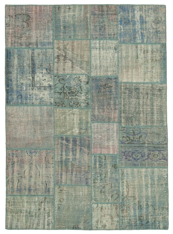 Handmade Patchwork Area Rug > Design# OL-AC-20945 > Size: 5'-9" x 8'-0", Carpet Culture Rugs, Handmade Rugs, NYC Rugs, New Rugs, Shop Rugs, Rug Store, Outlet Rugs, SoHo Rugs, Rugs in USA