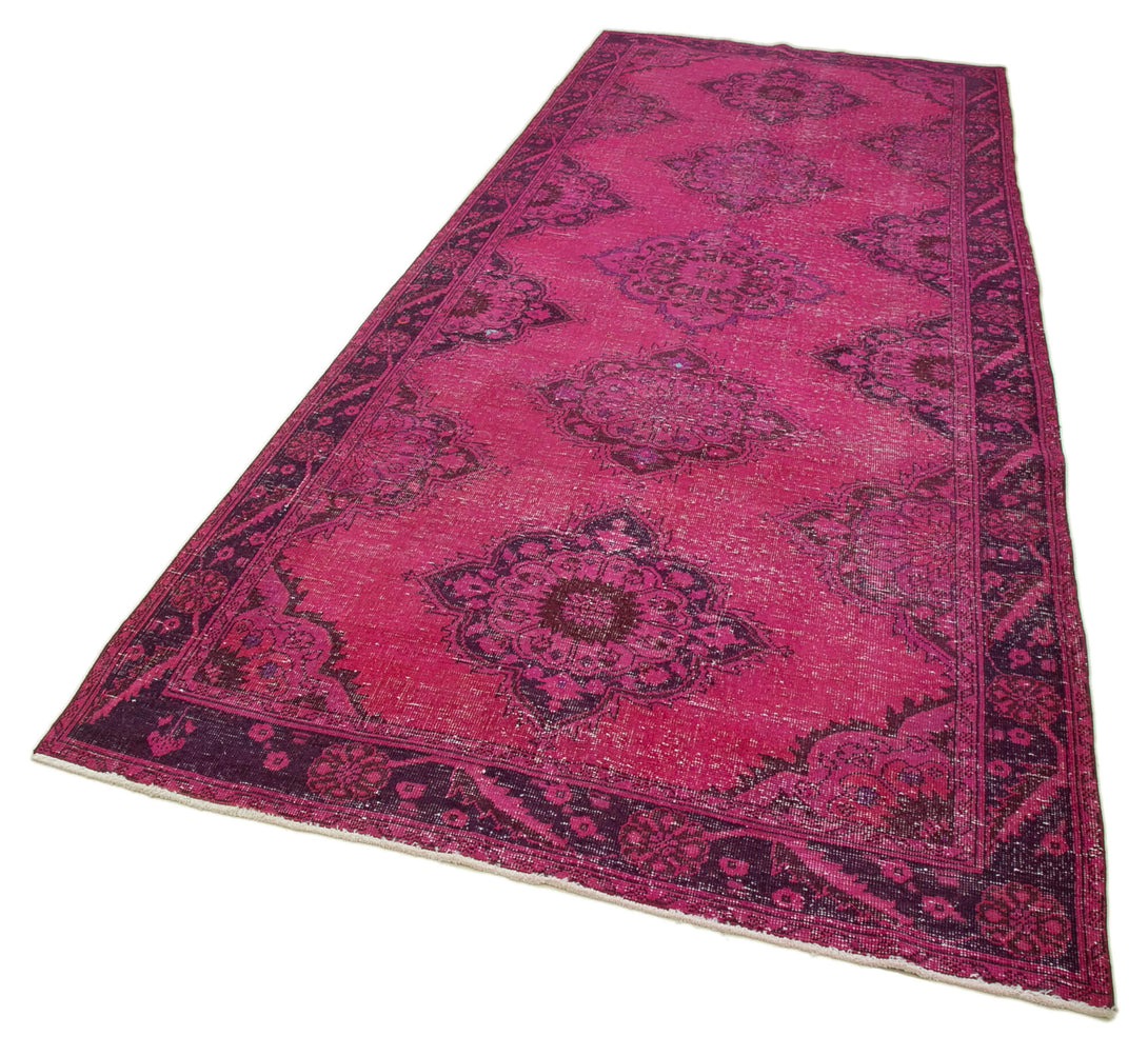 Handmade Overdyed Runner > Design# OL-AC-21712 > Size: 4'-8" x 11'-5", Carpet Culture Rugs, Handmade Rugs, NYC Rugs, New Rugs, Shop Rugs, Rug Store, Outlet Rugs, SoHo Rugs, Rugs in USA