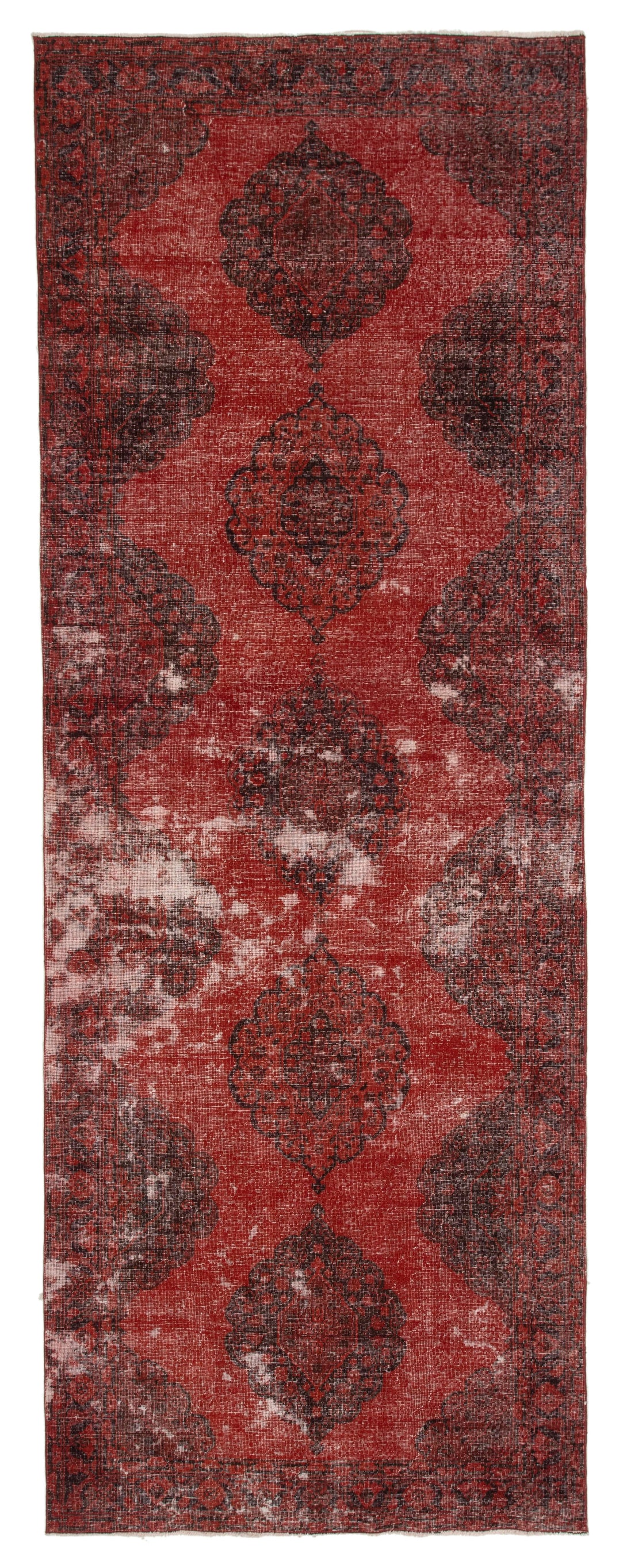 Handmade Overdyed Runner > Design# OL-AC-21715 > Size: 4'-8" x 13'-5", Carpet Culture Rugs, Handmade Rugs, NYC Rugs, New Rugs, Shop Rugs, Rug Store, Outlet Rugs, SoHo Rugs, Rugs in USA