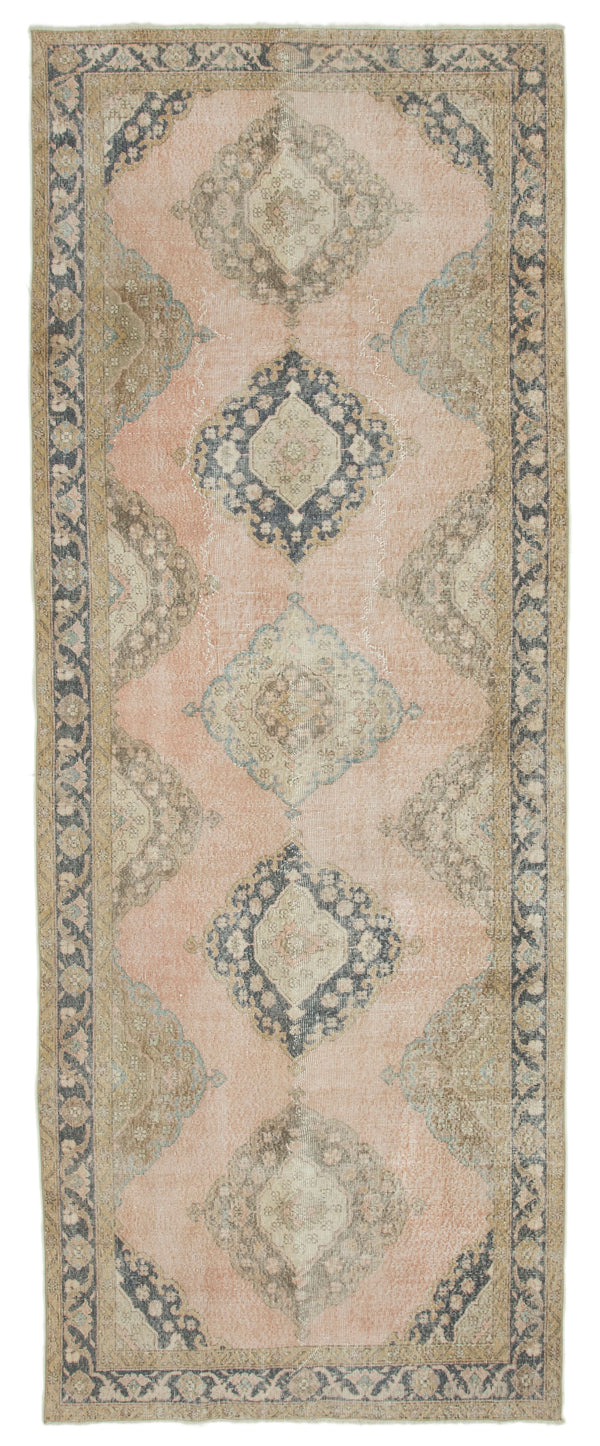Handmade Vintage Runner > Design# OL-AC-21720 > Size: 4'-8" x 12'-2", Carpet Culture Rugs, Handmade Rugs, NYC Rugs, New Rugs, Shop Rugs, Rug Store, Outlet Rugs, SoHo Rugs, Rugs in USA