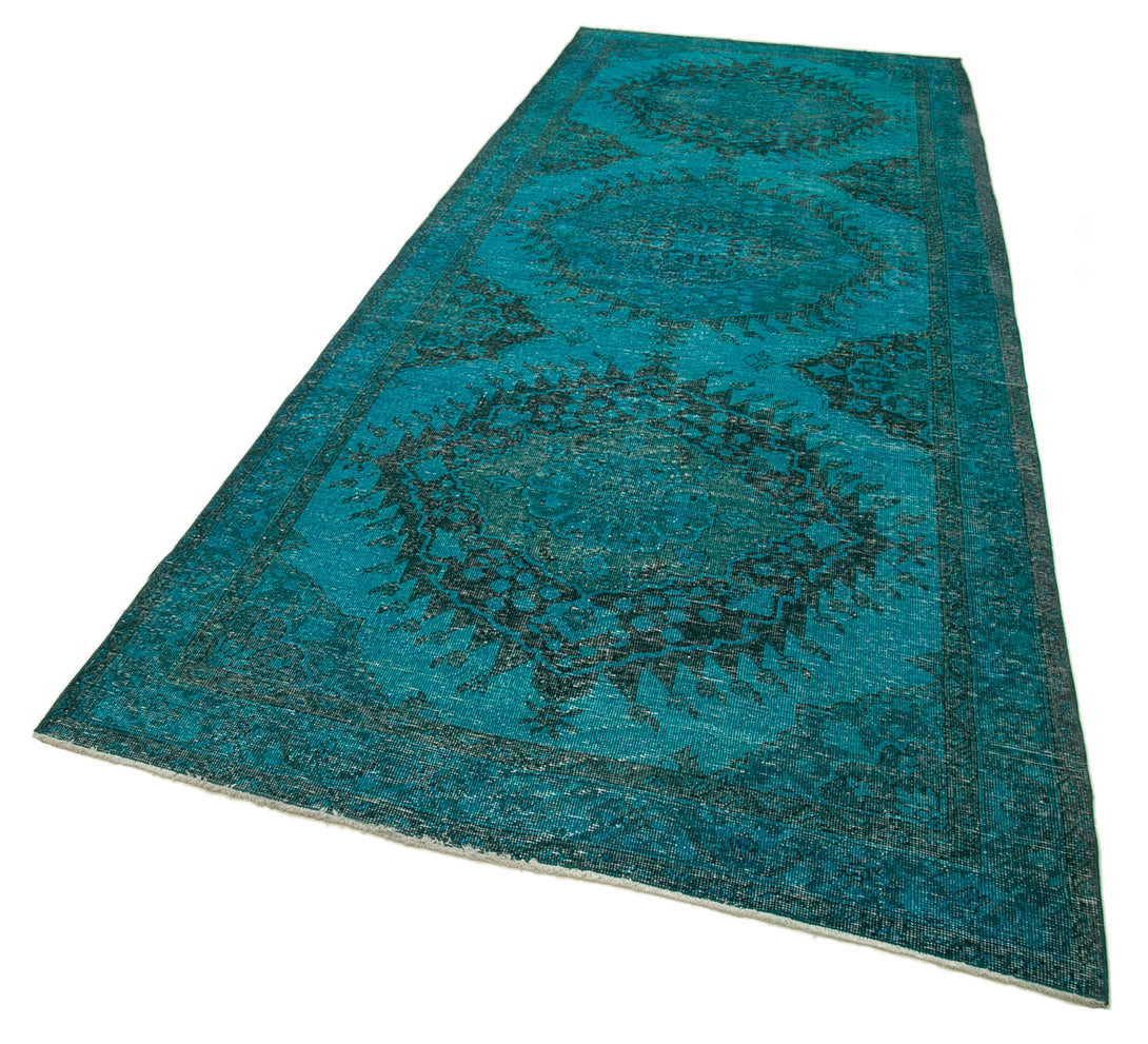 Handmade Overdyed Runner > Design# OL-AC-21732 > Size: 4'-11" x 13'-4", Carpet Culture Rugs, Handmade Rugs, NYC Rugs, New Rugs, Shop Rugs, Rug Store, Outlet Rugs, SoHo Rugs, Rugs in USA